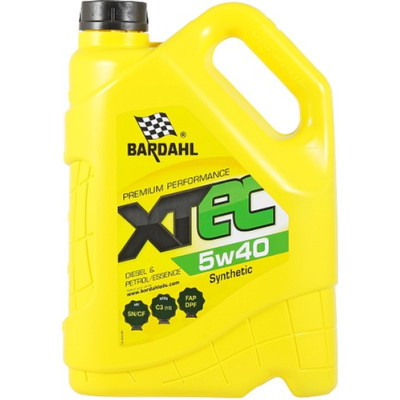 Моторна олива BARDAHL XTEC 5W40 5л (36343)