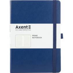Блокнот Axent Partner Prime 145х210 мм A5 96 аркушів у клітинка Синій (8305-02-A)