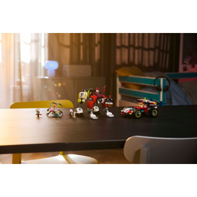 Конструктор LEGO DREAMZzz Робот-тигр Купера та Хот-род авто Зеро (71497)