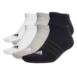 Шкарпетки Adidas C SPW LOW IC1340 6P білий, сірий, чорний L (43-45) (4066746290545)