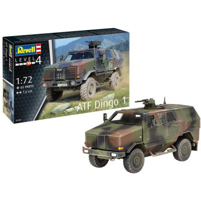 Збірна модель Revell Бронеавтомобіль ATF Dingo 1 рівень 4 масштаб 1:72 (RVL-03345)