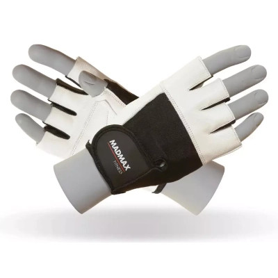 Рукавички для фітнесу MadMax MFG-444 Fitness White XXL (MFG-444-White_XXL)