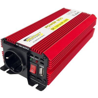 Автомобільний інвертор Bottari DC 12V - AC 230V 600W &quot;POWER-600&quot; (30200-IS)