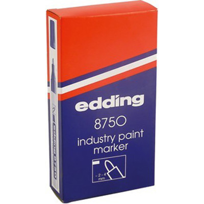 Маркер Edding Спеціальний промисловий лак-маркер Industry Paint 8750 2-4 мм Червоний (e-8750/02)
