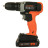 Шуруповерт Black&amp;Decker 18 В Li-Ion, 1.5Ah, 600 об/хв, 1,2 кг (BCD001C1)
