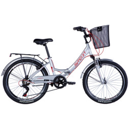 Велосипед Formula 24&quot; Smart AM Vbr рама-15&quot; St срiблястий 2024 (OPS-FR-24-414)