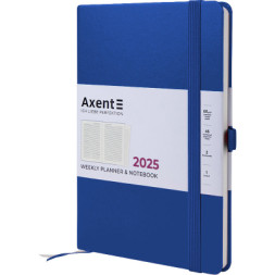 Тижневик Axent датований 2025 Prime Strong 145х210 мм, класичний синій (8507-25-38-A)