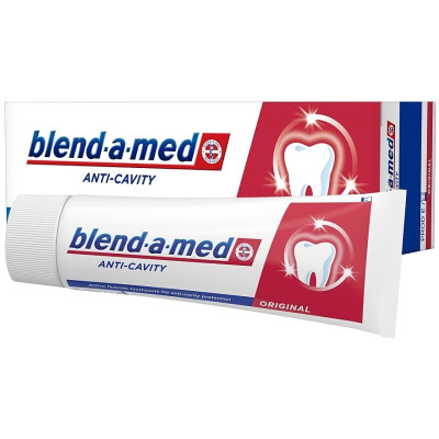 Зубна паста Blend-a-med Анти-карієс Original 75 мл (8006540948071)