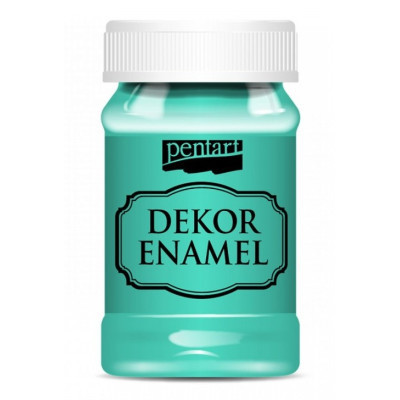 Акрилові фарби Pentart Dekor Enamel, глянцева, М&#039;ятна, 100 мл (5997412796513)