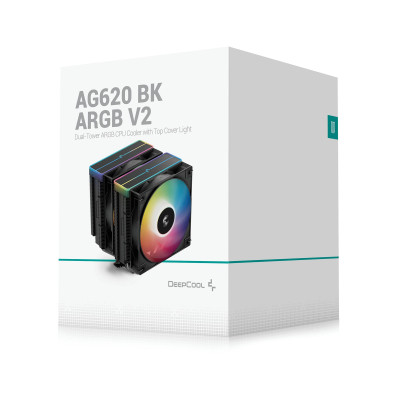 Кулер до корпусу Deepcool AG620 BK ARGB V2 (R-AG620-BKAMMN-GJD)