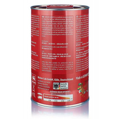 Моторна олива Wolver Supertec 5W-40 1л (4260360941078)