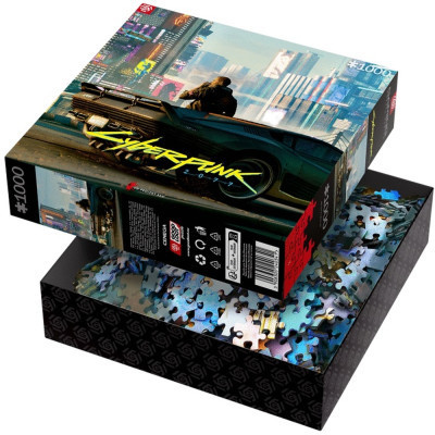 Пазл GoodLoot Cyberpunk 2077: Mercenary on the Rise 1000 елементів (5908305240341)
