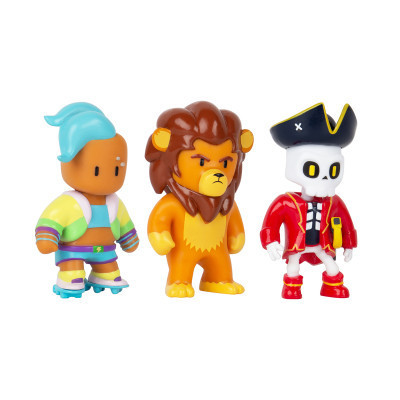 Фігурка Stumble Guys набір колекційних - Велоцит, Леонідас, Капітан Нохарт (SG2020-2)