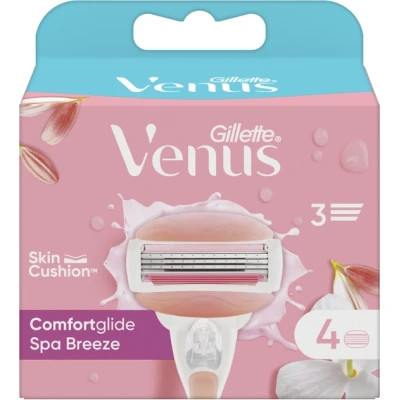 Змінні касети Gillette Venus Comfortglide Spa Breeze 4 шт. (7702018966783)