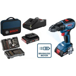 Шуруповерт Bosch GSR 18 V-50, 2*2 Ач, ЗП, кейс (0.601.9H5.004)