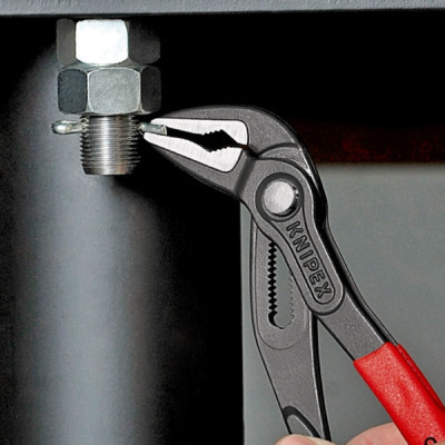 Кліщі KNIPEX сантехнічні Cobra ES потоншені губки (87 51 250)