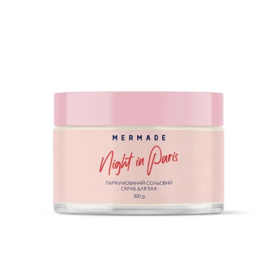 Скраб для тіла Mermade Night in Paris Парфумований сольовий 300 г (4823122900944)
