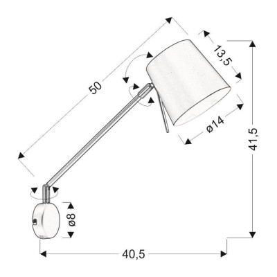 Бра Candellux 21-73914 KILLY (21-73914)