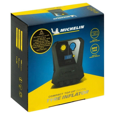 Автомобільний компресор Michelin Compact&quot;Top Up&quot;DigitalTyre Inflator (73565)