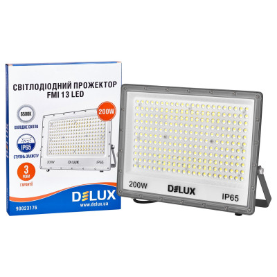 Прожектор Delux FMI 13 LED 200Вт 6500K IP65 (90023176)