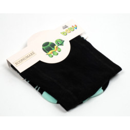 Колготки дитячі BNM у смужку (M0C0301-1334-1B-blackgreen)