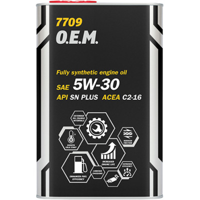 Моторна олива Mannol Toyota Lexus 1л Metal 5W-30 (MN7709-1ME)