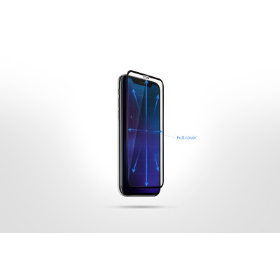 Скло захисне 2E Apple iPhone 16 Pro Max 2.5D FCFG black (2E-IP-16PM-6.9-SMFCFG-BB)