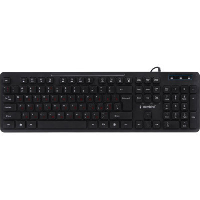 Клавіатура Gembird KB-MCH-04-UA USB Black (KB-MCH-04-UA)