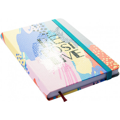 Книга записна Optima Be Positive А5 128 аркушів лінія (O20812-37)
