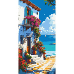 Картина по номерам ArtCraft Шлях до моря 40х80 см (11042-AC)