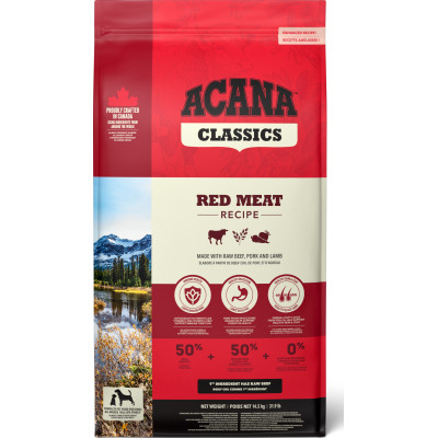 Сухий корм для собак ACANA Red Meat Recipe 17 кг (0064992561178)