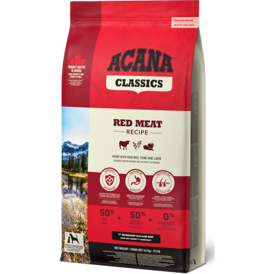 Сухий корм для собак ACANA Red Meat Recipe 17 кг (0064992561178)