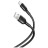 Дата кабель USB 2.0 AM to Type-C 1.0m NB212 2.1A Black XO (XO-NB212c-BK)