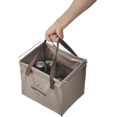 Відро складне Naturehike CNH22SN002 ПВХ 20л Tan (6927595795132)