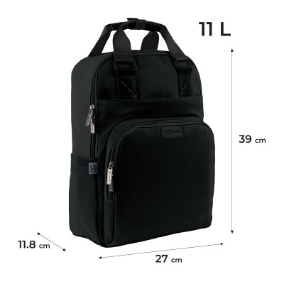 Рюкзак шкільний GoPack Education Teens 179 чорний (GO25-179M-1)