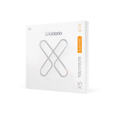 Струни для гітари D&#039;Addario XS Coated Electric Guitar Strings Regular Light 7-String (10-56) (XSE1056)