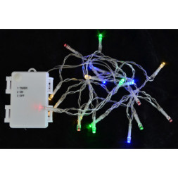 Гірлянда YES! Fun вулична, 15 LED лампочок, молочно-біла, 1,6 м (801130)