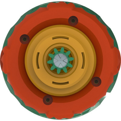 Дзига Auldey Infinity Nado VI серія Split Series Flaming Wind Dragon Tiger Палаючий Вітер Дракон Тигр (EU654145)