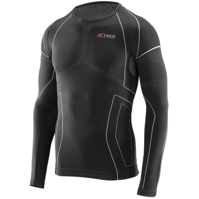 Термокофта X-Tech Maglia Race 3 Munica Lunga giroc Nero L/XL (Maglia_Race3_Giroc_L/XL)
