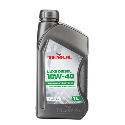 Моторна олива TEMOL Luxe Diesel 10W40 1л (TEMOL 62900)