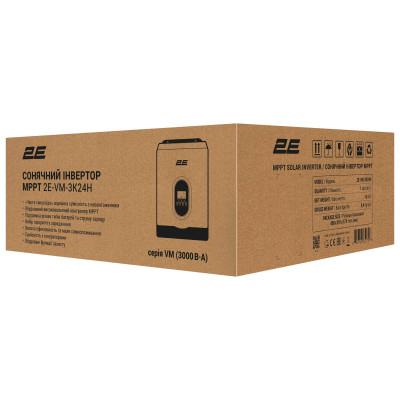 Сонячний інвертор 2E VM-3K24H 3000VA/2700W, 24V, Hi-Voltage (2E-VM-3K24H)
