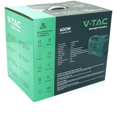 Зарядна станція V-TAC 600W, 576Wh (VT-606N)