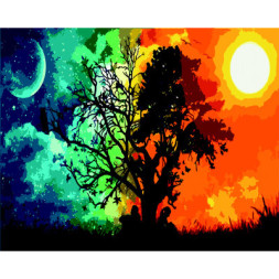 Картина по номерам ZiBi ART Line Час 40*50 см (ZB.64110)