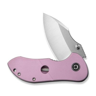 Ніж Civivi Gordo, Satin, рожевий G10 (C22018C-4)