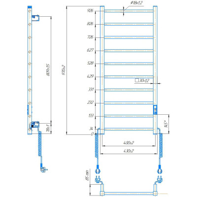 Сушарка для рушників Hygge Family Leeds (6.1.0803.06.BM)