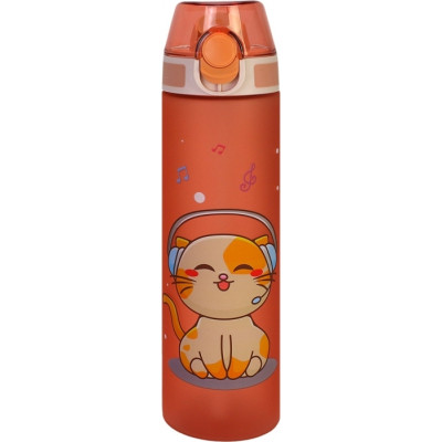 Поїльник-непроливайка Cool For School Cat Vibes, 750 мл, рожева (CF61315)
