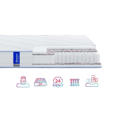 Матрац Highfoam Obeliks Dion, анатомічний двосторонній 80 x 200 см (4820001158083)