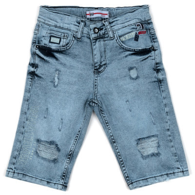 Шорти дитячі A-Yugi джинсові (5260-146B-blue)