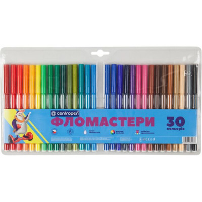 Фломастери Centropen 7790/30 Washable, 30 colors (7790/30 ТП)