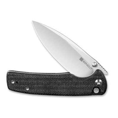 Ніж Sencut Sachse Satin Black Micarta (S21007-1)